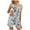 Gray, variant on Alkepwun Womens Pajama Sets 2 Piece Soft Lounge Set Cute Floral Tank Top with Pj Shorts Cozy Sleepwear Sleeveless Pjs Casual Loungewear