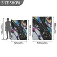 thumbnail image 6 of Yayeee Throw Blanket for Couch Soft Warm 50" x 60" Sofa Chair Bed Decoration, Black, 6 of 7