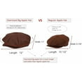 thumbnail image 4 of Big Apple Men's Oversize Wool 8 Panel Applejack Newsboy Cabbie Gatsby Ivy Hat, 4 of 17