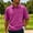 Purple, variant on Men's Short Sleeve Polo Shirt with Chest Pocket, Relaxed Fit Breathable Business Casual Golf Tee for Men, S