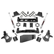 Rough Country 6" Lift Kit (fits) 2007-2013 Chevy Silverado GMC Sierra 1500 4WD | N3 Shocks | Knuckles | 23630