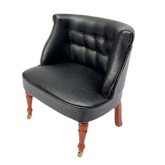 Chaise de Salle à Manger Jouets Table et Chaise Rétro Scène Noire
