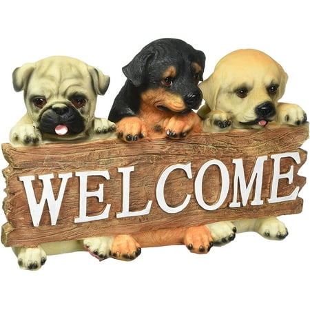 Smart Living Company Puppy Welcome Sign, PUPPY WELCOME SIGN By Brand Smart Living Company