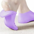 thumbnail image 2 of Hydrating Silicone Foot Socks Crack Proof Purple Moisture Treatment 1pc 827x374x236in, 2 of 5