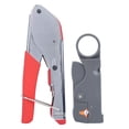 thumbnail image 3 of Professional Cable Crimper, Metal And Plastic Safe Crimping Tool, Cable Tv For Antenna 22PCs / Set, 3 of 8