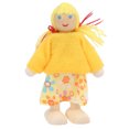 thumbnail image 5 of Wooden Dollhouse Family Set Mini People Figures Dollhouse Dolls Wooden Doll Family Pretend Play Figures Accessories For Girls Toddler Kids Pretend Dollhouse Toy, 5 of 7