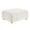 Beige Ottoman, variant on Morden Fort 91.75" Boucle 3-Seater Sofa with Round Bolster Pillows, Modern Curved Cloud Couch for Living Room, Bedroom, Apartment