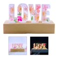 thumbnail image 4 of Lámpara secas creativa AMOR Zulema Luz de noche Carga USB, 4 of 8