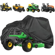 NOGIS Riding Lawn Mower Cover, Waterproof Tractor Cover Fits Decks up to 54",Heavy Duty 210D Polyester Oxford, UV, Water Resistant Covers for Your Rider Garden Tractor 96"L x 55"W x 20"H