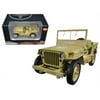 US Army Vehicle WWII Desert Sand 1/18 Diecast Model Car by American Diorama