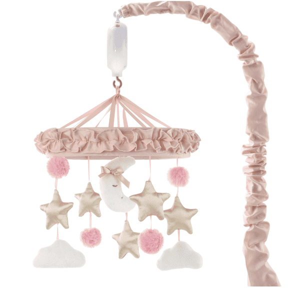 The Peanutshell Grace Celestial Musical Crib Mobile