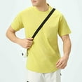 thumbnail image 5 of Vetsdori Men's Quick Dry Shirt with Round Neck Short Sleeve featuring Breathable in Loose Fit for Running & Training, 5 of 5