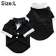 thumbnail image 2 of Ropa para perros, traje para mascotas, vestido de novia para mascotas, abrigo de boda negro para mascotas MFZFUKR l, 2 of 6