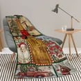 thumbnail image 4 of Christmas Blanket Red Truck Throw Blankets Gifts Soft Flannel, Retro For Christmas Warm Bed Blanket Throws for Chair Sofa Couch Bedroom Camper, 4 of 7