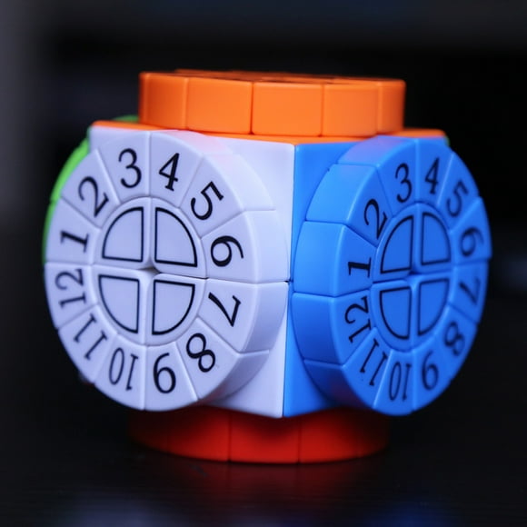 Amyove Time Machine Magic Cube Multi-color Speed Cube Decompression Anti Anxiety Educational Toys For Children Men Women