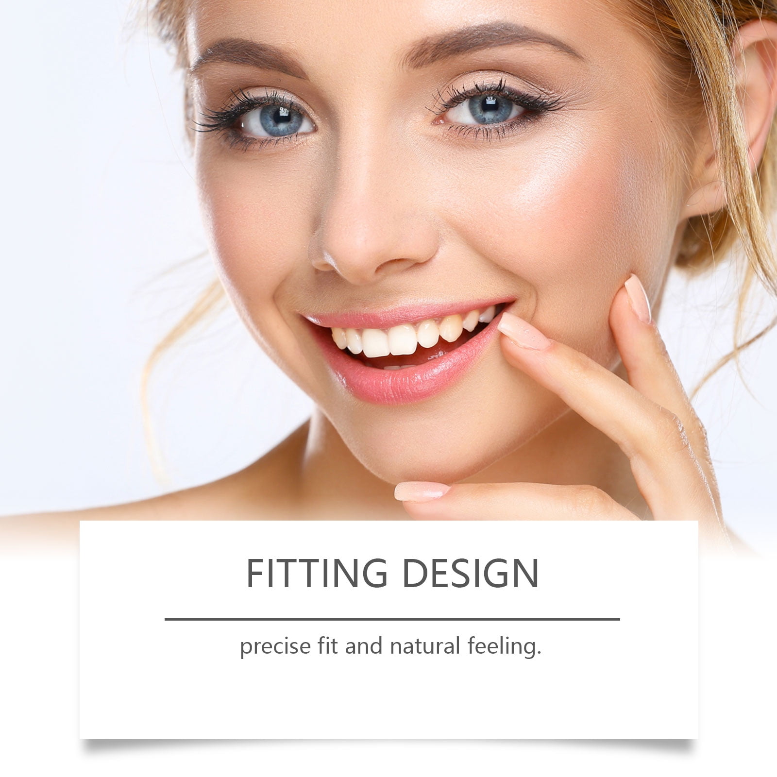 LONRYD Veneers Invisible Teeth Aligners Adjustable Snap-On Dentures for Quick Results