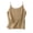 Khaki, variant on Women's T-shirts Cotton Linen Camisole Tops For Women Spaghetti Strap Loose Fit Tank Top Summer Casual Sleeveless Shirts T-shirts