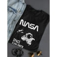 thumbnail image 3 of NASA Nasa Space Explorer Shaped T-Shirt Women -NASA Designs, Female x-Large, 3 of 4