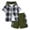 1-Army Green, variant on Toddler Baby Boy Clothes Fall Winter Outfit, Boys Clothes 3T 4T 5T 6T 7T 2 Piece Baby Boys Outfits Plaid Hooded Toddler Boys Top Pants Set Autumn Winter Home Wear Baby's Clothing Set