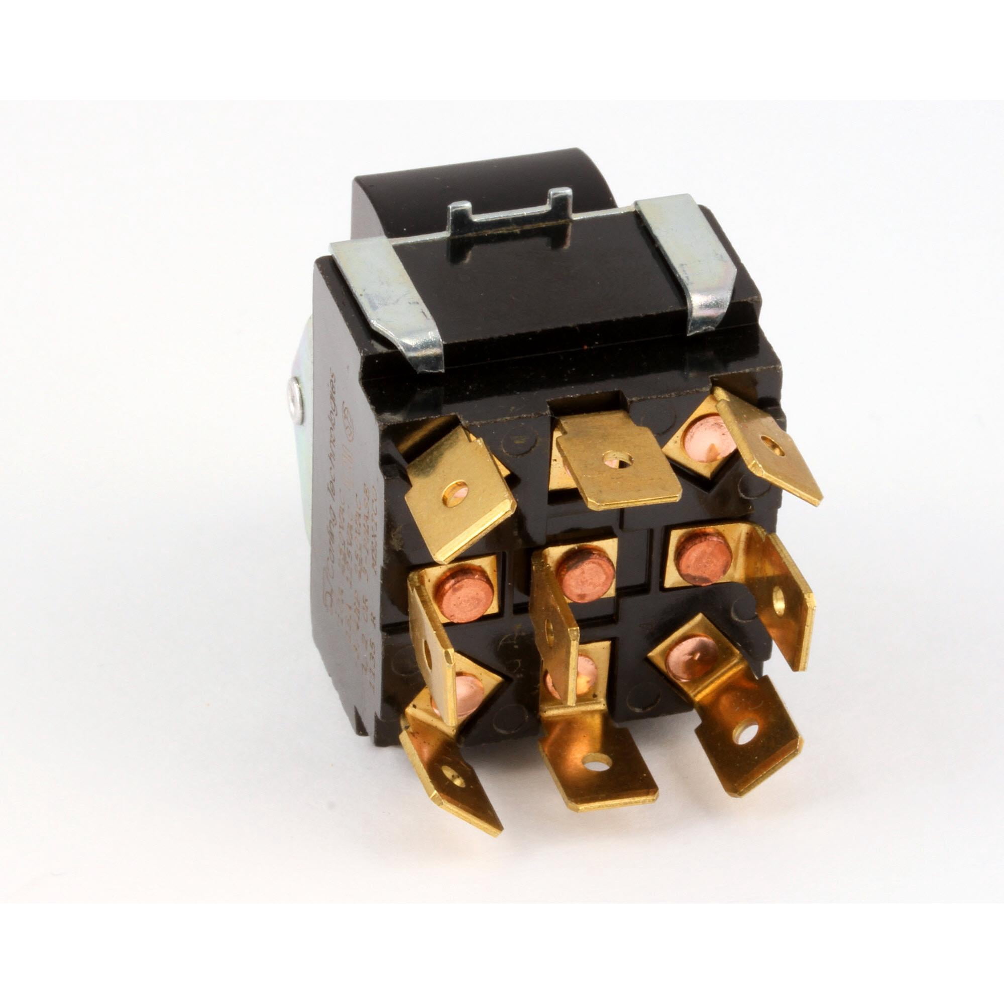 Blodgett Switch, Rocker, 3Pdt, Black 7636 - Genuine OEM Replacement Part