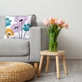 thumbnail image 2 of 26" x 26" Simply Daisy Popping Poppies Decorative Throw Pillow, 2 of 3