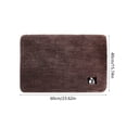 thumbnail image 3 of Non Slip Bathroom Mat Absorbent Floor Mat | Entrance Door Mat Bedroom Carpet | Washable Polyester Rug for Kitchen Laundry Room, 3 of 6
