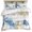 Blue, variant on 3 Piece Blue Yellow Beige Duvet Cover Set California King,Microfiber Comforter/Quilt Cover with Corner Ties and 2 Pillowcases,Retro Abstract Modern Art Painting All Season Bedding with Zipper Closure