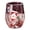 B 300ML, variant on Fimosne Double Layer Glass Cup, with Santa Claus/Small Tree/Stack/Bag Patterns Decor, Quicksand Sequins Clear Borosilicate Glass Cup, 300ml Capacity Coffee Mug