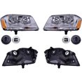 thumbnail image 1 of Faros compatible con Dodge Avenger 2008-2014 - Fondo Negro - 2 Piezas Depo 019-0903-06,019-0903-07, 1 of 3