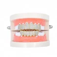 thumbnail image 4 of AIXZETHY Grillz Grills for Your Teeth Simulated Diamond Teeth Grillz with Extra Molding Bars Hip Hop Iced Out Cubic Zirconia Teeth Grillz for Men Women, 4 of 5