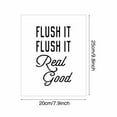 thumbnail image 3 of Home Bathroom pictures to hang on wall sayings clearance Room Decor Oil Painting Wall Decoration Funny Bathroom Hanging Picture English Slogan Canvas Core 4Pc, 3 of 8