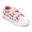 Little Pink Strawberry, variant on Kids Light Up Sneakers Toddler Boys Canvas Shoes, Coconut Tree & Dinosaur, Size 7