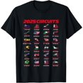 thumbnail image 1 of 2025 Formula Racing Track Circuits 2025 T-Shirt - Black - 3XL, 1 of 4