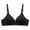 Black, variant on Wireless Lounge Bras for Women 2025 Printing Gathered Together Daily Bra Underwear Burgundy