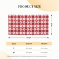 thumbnail image 5 of Lsque Red Plaid Daisy Pattern Party Banner, Festive Banner , Holiday Celebrations and Events for Carnival Birthday Party Festival Decorations-Small, 5 of 8