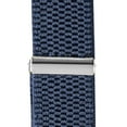 thumbnail image 4 of Buyless Fashion Textured 2 Pack Suspenders for Men - 48" Adjustable Straps 1 1/2" - X Back with Metal Clips - 5121-2-Navy, 4 of 7