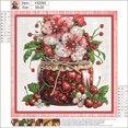 thumbnail image 1 of Kit Con Forma Especial Parcial DIY 5D Flores 30x30cm, 1 of 2