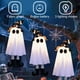 thumbnail image 5 of Glowing Witch Ghost Hanging Ghost Pendant Halloween LED Decorative Lights Ghost Festival Theme Event Atmospheres Decoration Supplies, Colgante de fantasma de bruja luminosa colgante de Halloween LED d, 5 of 7