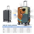 thumbnail image 6 of Lsque Scooby-Doo Printed Luggage Cover, Travel Luggage Protector,Scratch and Dirt Resistant, Fits 18-32 Inch Luggage - Small, 6 of 9