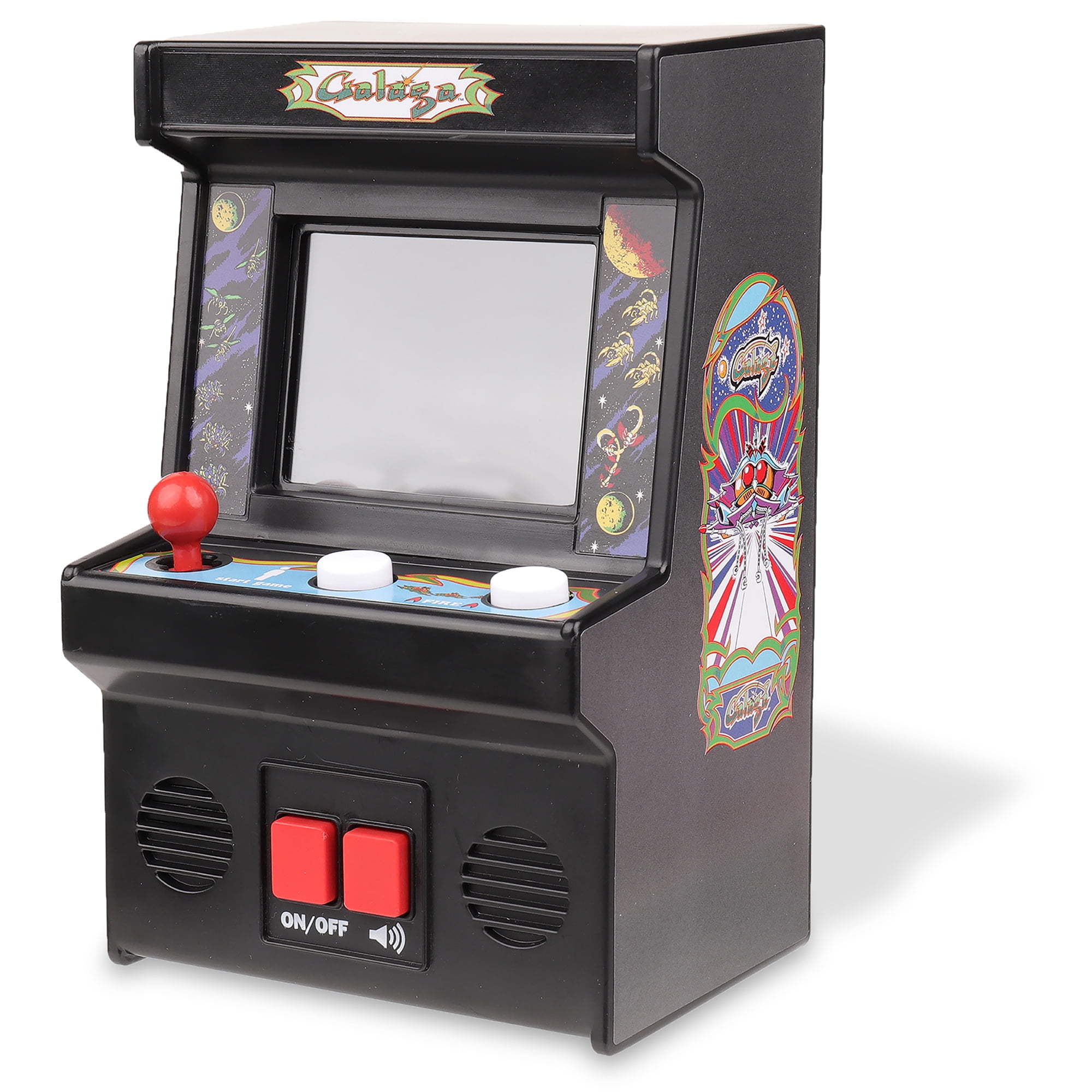 Arcade Classics Galaga Retro Mini Arcade Game Walmart Com