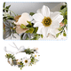 thumbnail image 3 of Diadema de flores boho, corona de pelo, corona Floral, corona, diadema de Halo, cinta, boda, fiesta de vacaciones Ormromra CPB-DE-LYY771-10, 3 of 5
