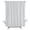 White, variant on Stall Shower Curtains 36" x 72", Boho Striped Washable Shower Curtain for Bathroom, Cream Horizontal Stripes Modern Minimalist Waterproof Polyester Fabric Bathtub Curtain Panel
