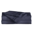 thumbnail image 4 of Furinno Angeland Vienne 4-Piece Microfiber Bed Sheet Set, Queen, Navy Blue, 4 of 7