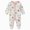 A57-Light Pink, variant on Newborn Baby Bodysuit for 9-12 Months Baby Boys Girls Jumpsuit Cute Footed Long Sleeve Button Bodysuit Soft Cozy Outfits White