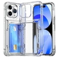 thumbnail image 1 of Funda TEKKU TPU Tarjetero iPhone 15 PRO Transparente, 1 of 12
