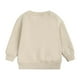 thumbnail image 3 of Suéter Herrnalise para niños y niñas, cuello redondo, tallas pequeñas y medianas, jersey de forro polar de color liso, liquidación., 3 of 8