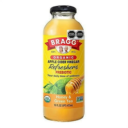 Bragg Organic Apple Cider Vinegar Refreshers Honey & Green Tea 16 fl oz Bragg Organic Apple Cider Vinegar Refreshers Honey & Green Tea 16 fl oz