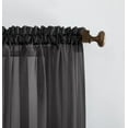 thumbnail image 2 of Sun Textile Voile Rod Pocket Curtain, 2 of 2