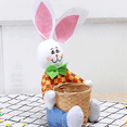 thumbnail image 2 of Easter Decorations,Cute Bunny Basket Eggs Candy Gifts Storage Bag Party Decoration, 2 of 6