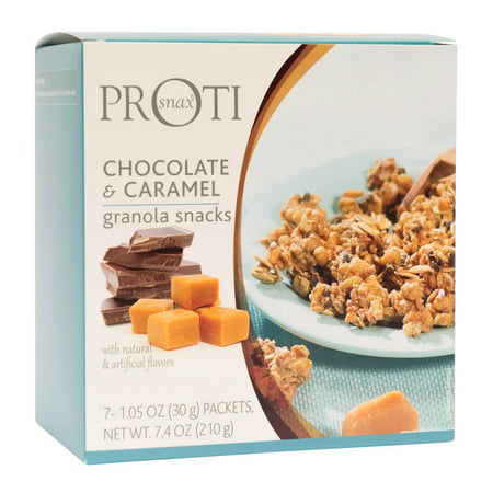 Proti-Thin - Chocolate & Caramel Protein Granola - Low Calorie - Low Fat - Low Sugar - (Best Low Sugar Granola)